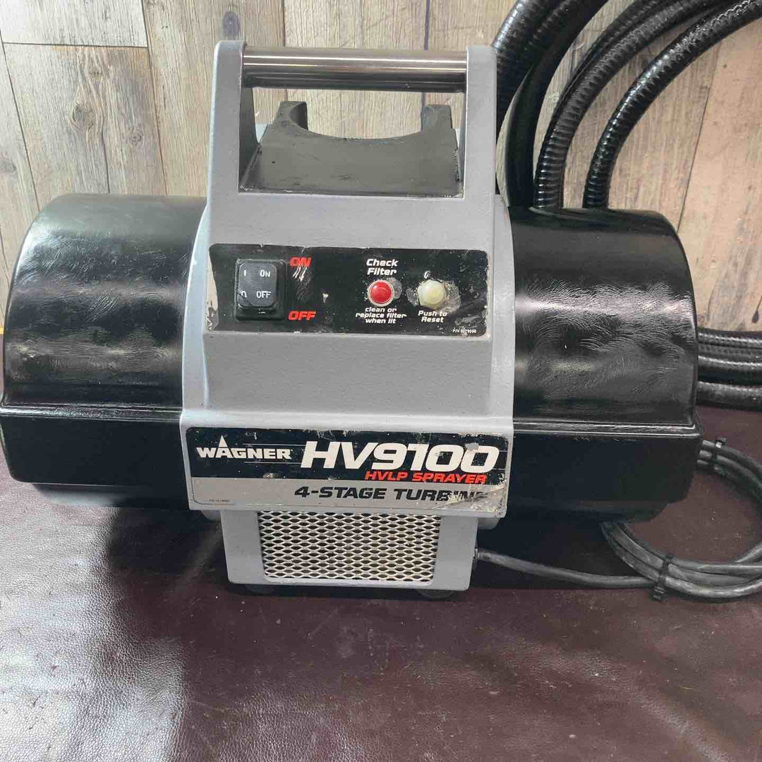 【中古品】ワグナー(WAGNER) 温風低圧塗装機 HV9100 ホース・ガン付属【東大和店】