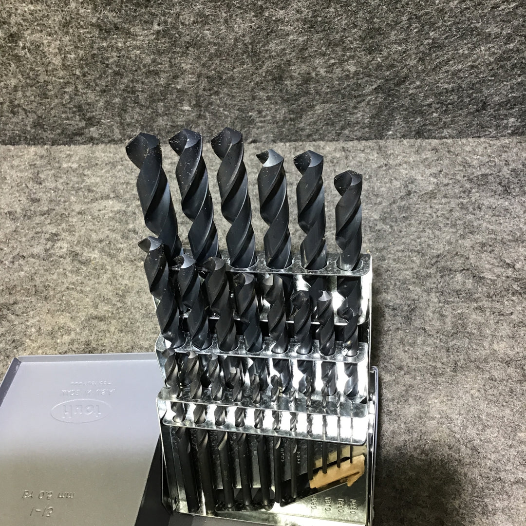 【長期保管・未使用品】ALFA Tools Chicago Latrobe 鉄工ドリルセット 丸軸 57725【桶川店】