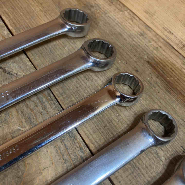 スナップオン(Snap-on) 旧ロゴ コンビネーションレンチセット OEXM100-180 計9点【所沢店】