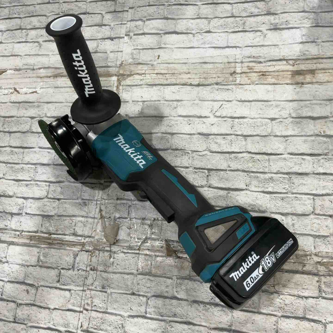 ★マキタ(makita) 100mmコードレスディスクグラインダ GA408DRGX 18V フルセット 動作確認済み【川口店】