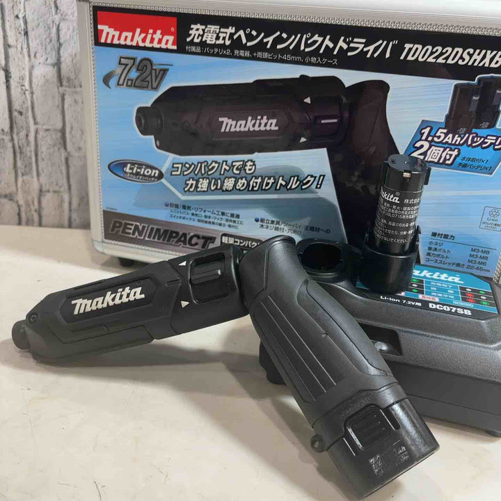 ★マキタ(makita) 7.2V コードレスペンインパクトドライバー TD022DSHXB【川口店】