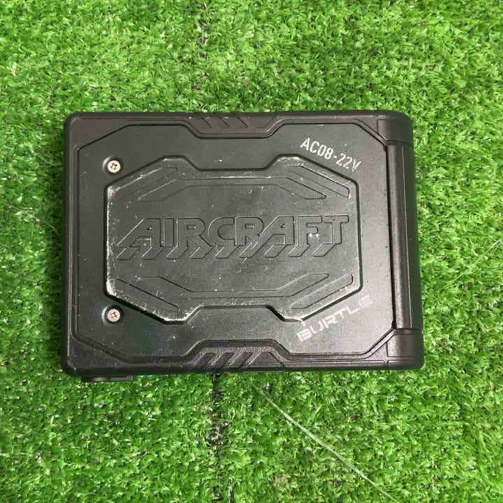 ◇BURTLE バートル エアークラフト 2024年モデル 22Vリチウムイオンバッテリー マットブラック AC08 78 F【草加店】