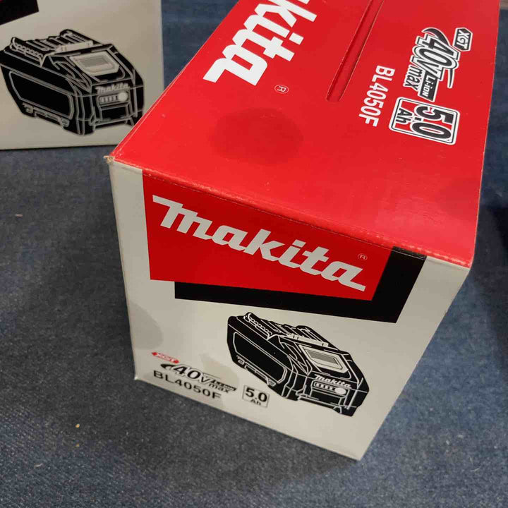 ★マキタ(makita) リチウムイオンバッテリー 40Vmax/5.0Ah BL4050F 2個セット【八潮店】