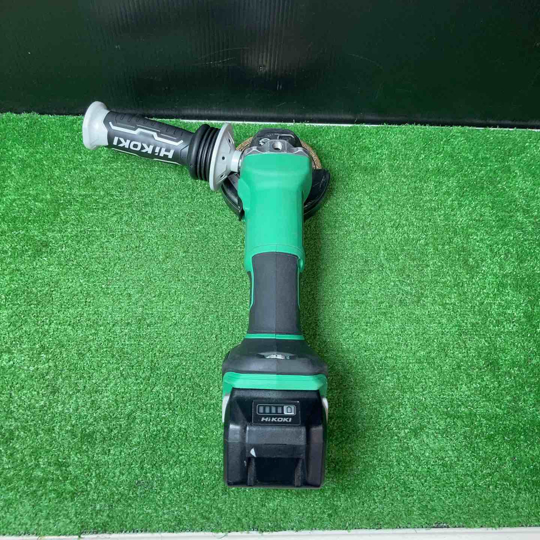 【中古品】★ハイコーキ(HIKOKI ※旧:日立工機) 100mmコードレスディスクグラインダ G3610DC(NN) ◇刃・ハンドル・フィルター新品！【岩槻店】