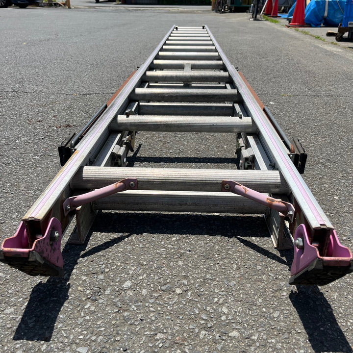 【中古品/店頭受取り限定】ハセガワ(Hasegawa)2連ハシゴ スタビライザーSTL-1200付き【東大和店】