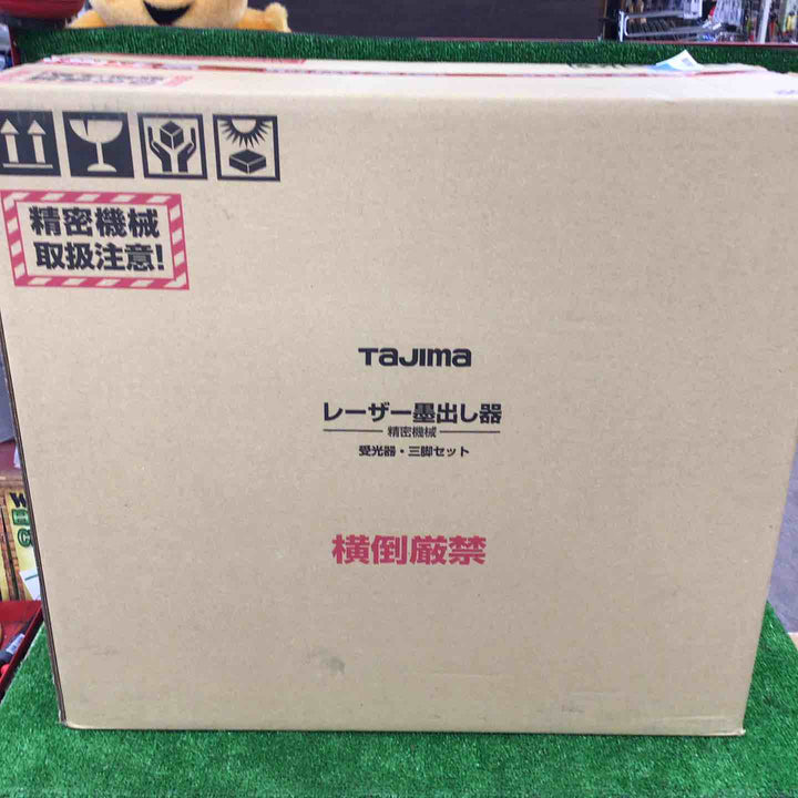 ◇タジマ レーザー墨出し器 NAVI GEEZA センサーKJC 三脚セット 矩十字・横全周 GZASN-KJCSET【川崎店】