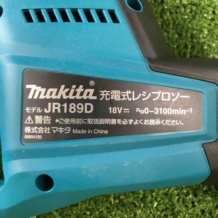 ★マキタ(makita) コードレスレシプロソー JR189DZ【川崎店】