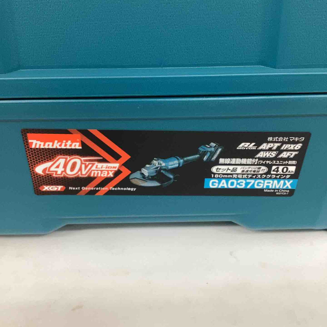 ★マキタ(makita) 180mmコードレスディスクグラインダー GA037GRMX【狭山】