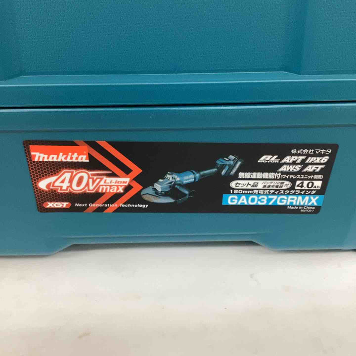 ★マキタ(makita) 180mmコードレスディスクグラインダー GA037GRMX【狭山】