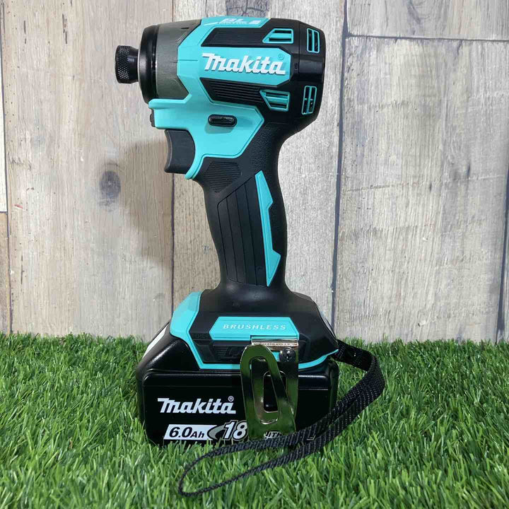 ★マキタ(makita) 18Vコードレスインパクトドライバ TD173DGXTB ターコイズブルー 限定色【戸田店】