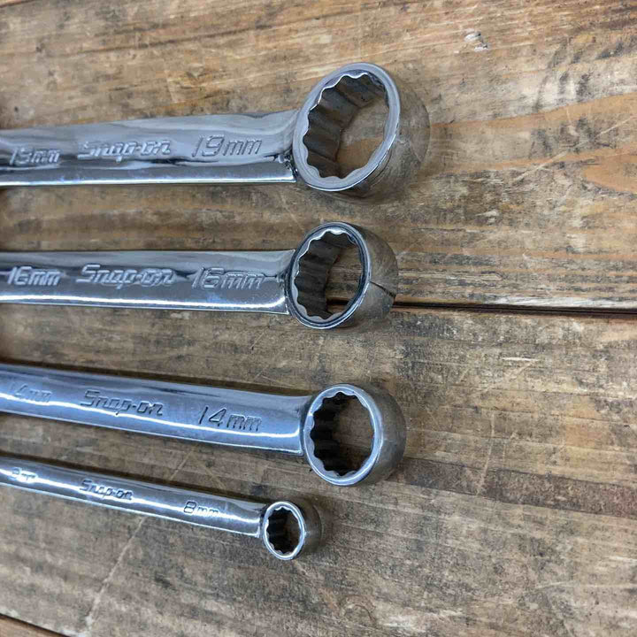 Snap-on スナップオン コンビネーションレンチ 8,14,16,19mm 4点セット 【東大和店】