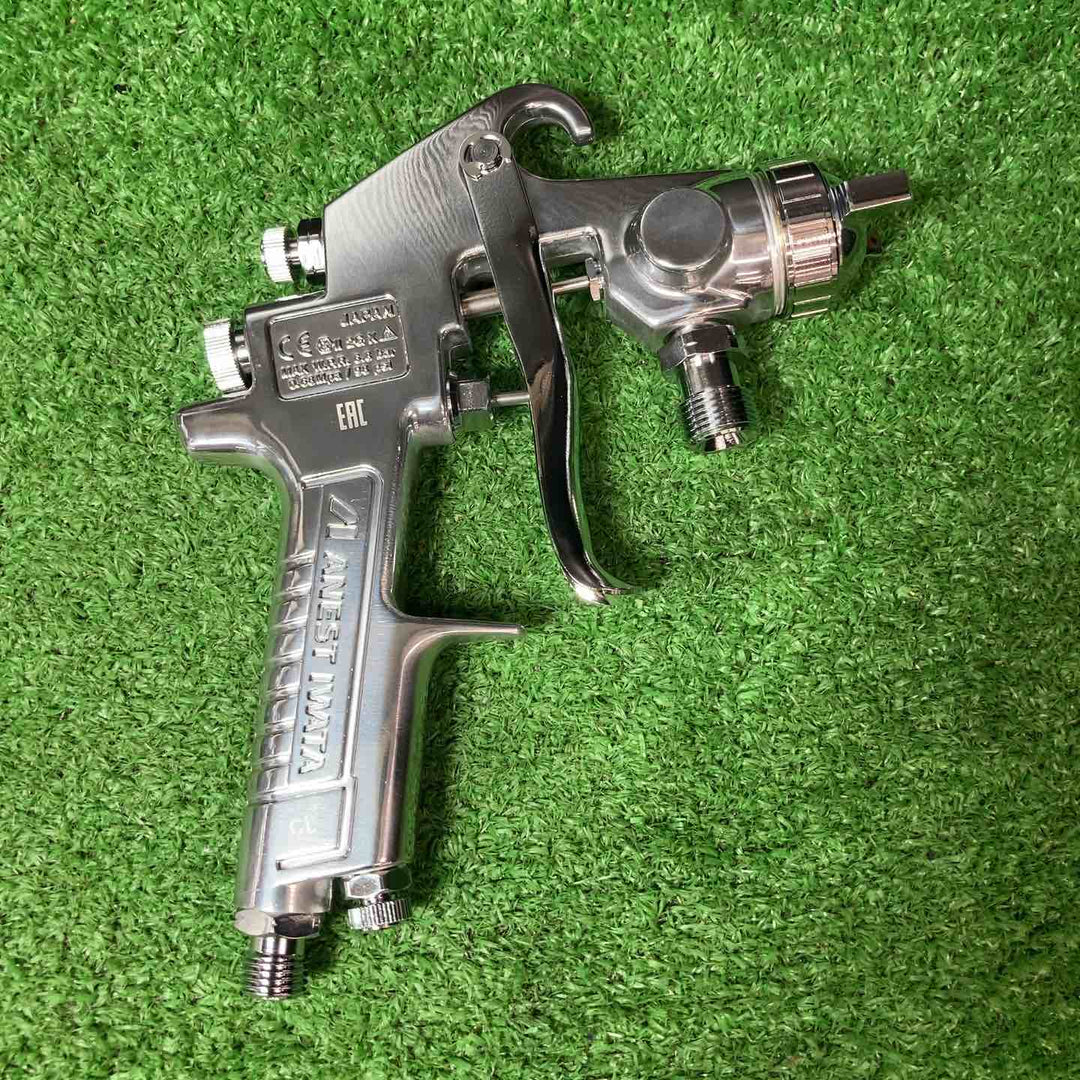 【未使用品】アネスト岩田 吸上式スプレーガン W-77-21S、吸上式コンテナ PC-1 セット【岩槻店】
