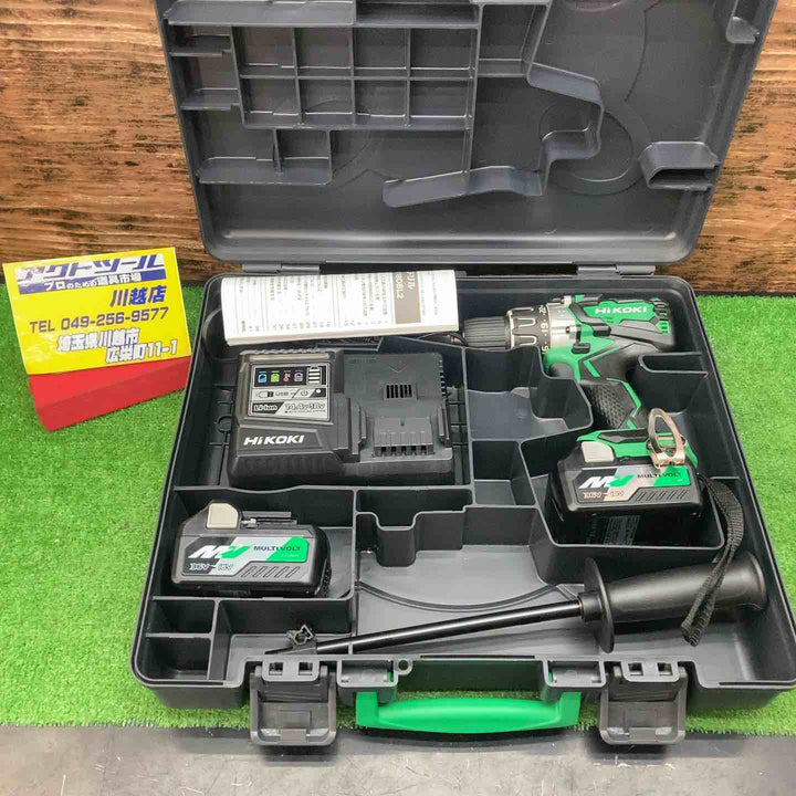 ★ハイコーキ(HIKOKI ※旧:日立工機) コードレス振動ドリルドライバー DV18DBL2(2LXPK)【川越店】