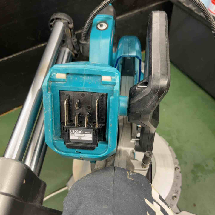★マキタ(makita)  40Vmax190mmコードレススライドマルノコ LS008GZ 本体のみ レーザー薄い【戸田店】