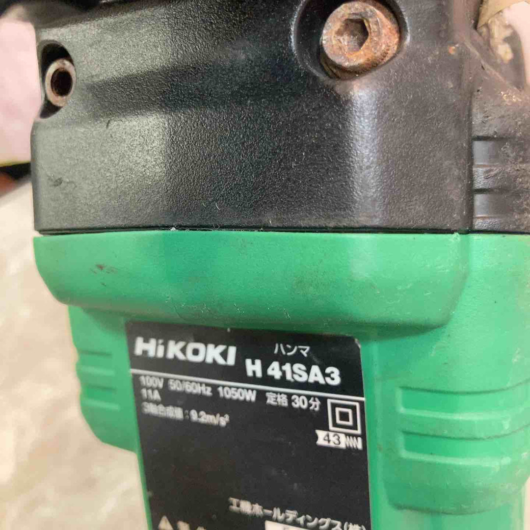 【中古品】★ハイコーキ(HIKOKI ※旧:日立工機) 電動ハンマ H41SA3【八潮店】