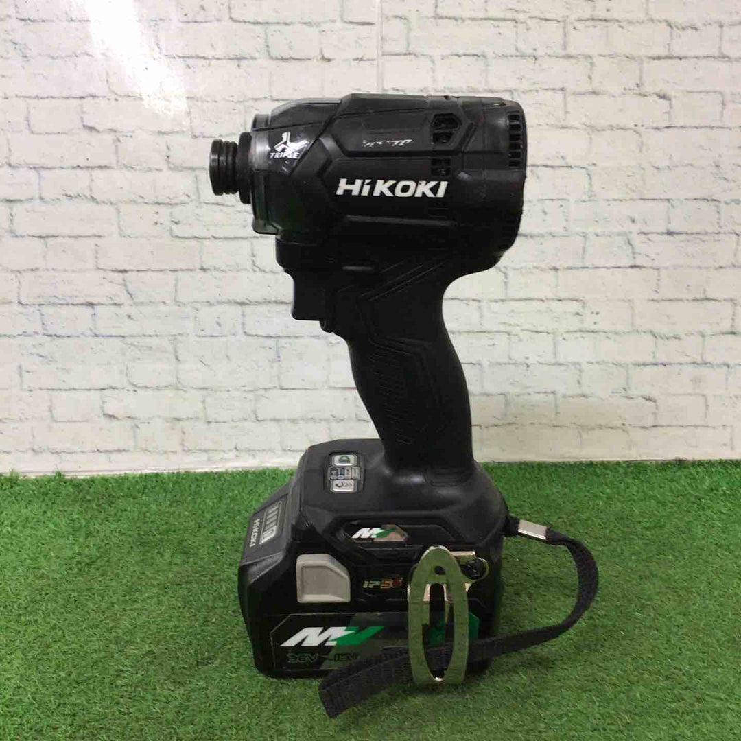 ★ハイコーキ(HIKOKI ※旧:日立工機) コードレスインパクトドライバー WH36DC(2XPSZ)(B)【町田店】