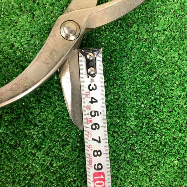 ◇直徳 板金鋏 自在アール 240mm【越谷店】