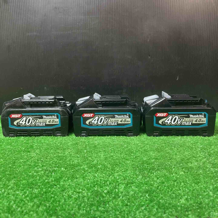純正 マキタ(makita) リチウムイオンバッテリー 40Vmax/4.0Ah BL4040 3点 美品あり【岩槻店】