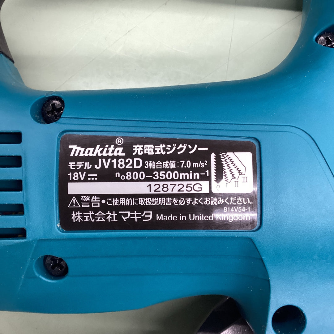 ☆マキタ(makita) コードレスジグソー JV182DRG【越谷店】