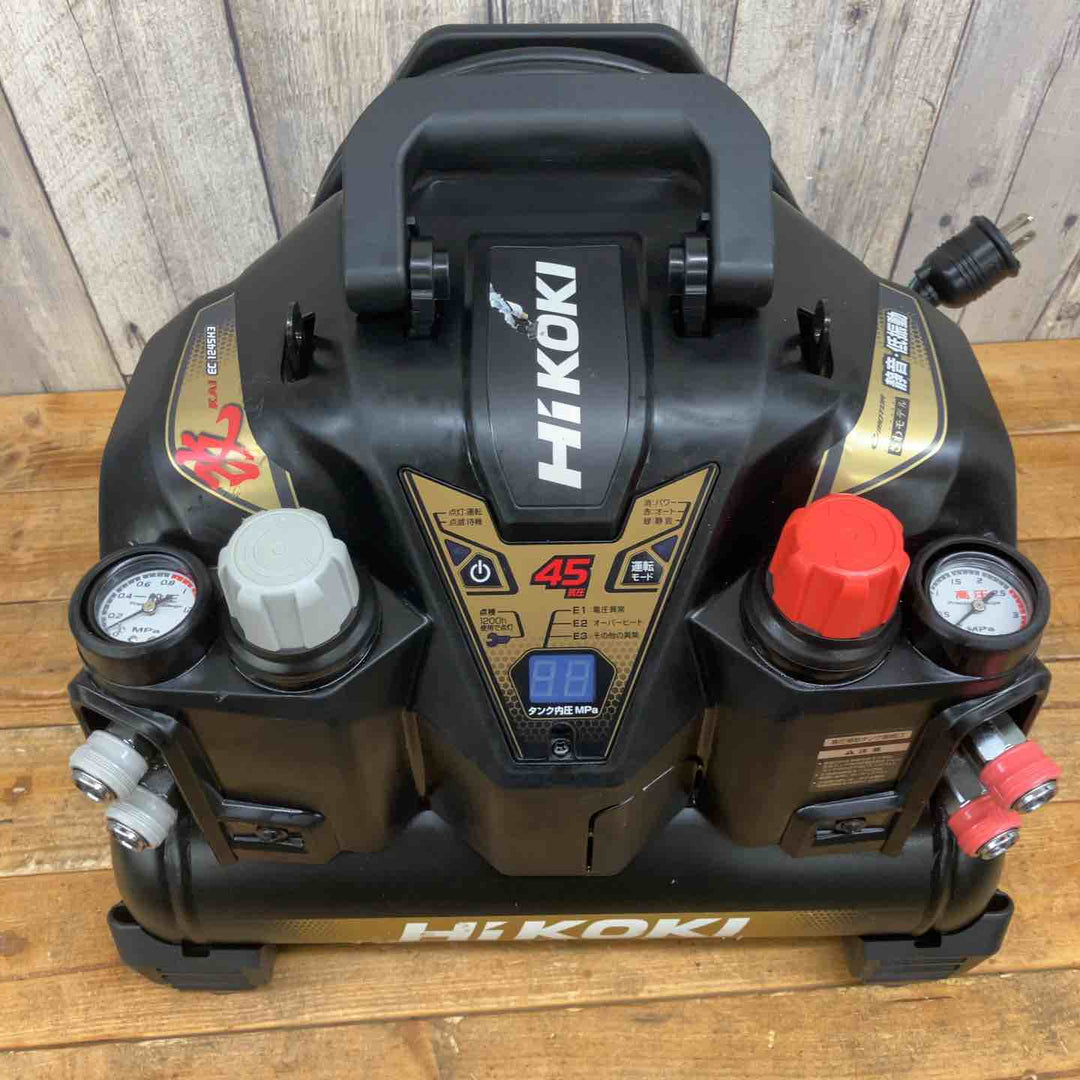 【中古品】ハイコーキ(HIKOKI ※旧:日立工機) 高圧エアコンプレッサ EC1245H3(CTN) 高圧 常圧【東大和店】
