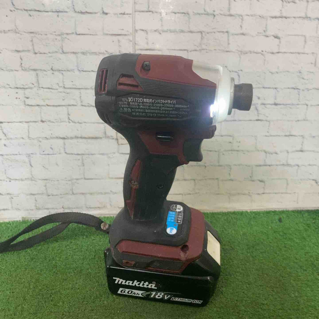 ★マキタ(makita) コードレスインパクトドライバー TD172DGXAR【町田店】