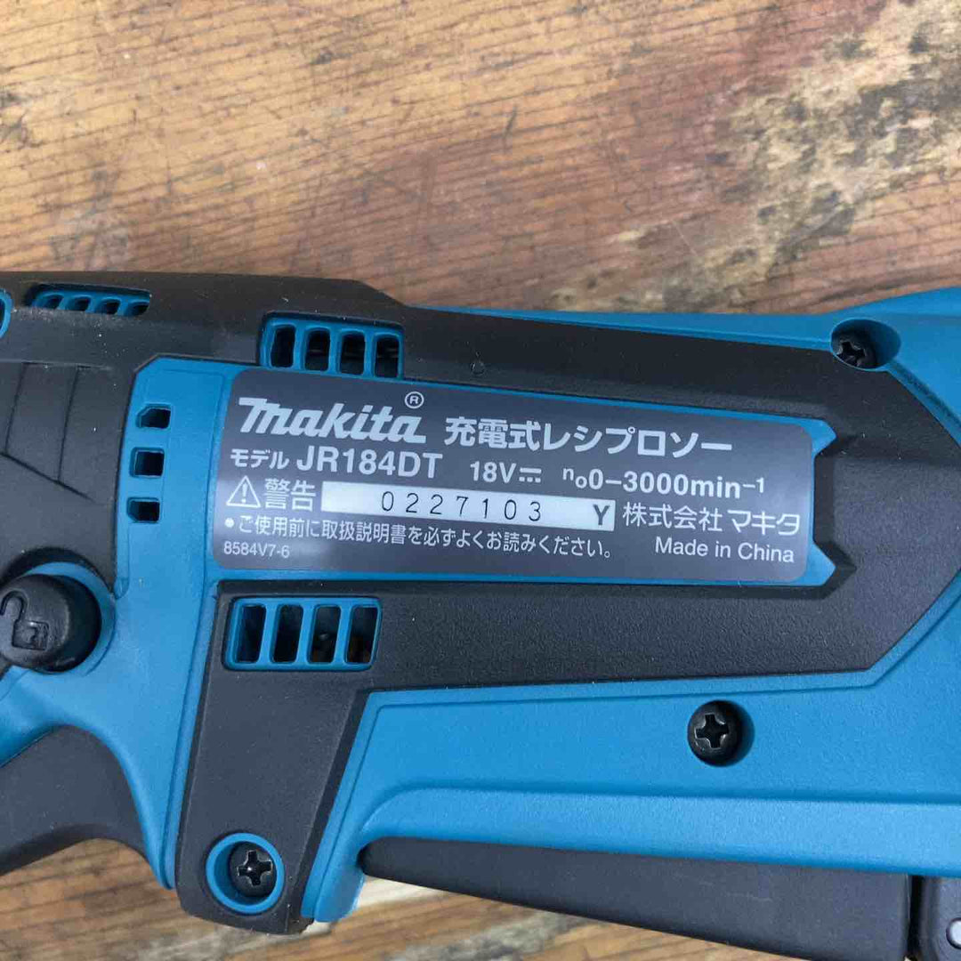 ★マキタ(makita) コードレスレシプロソー JR184DZT【柏店】