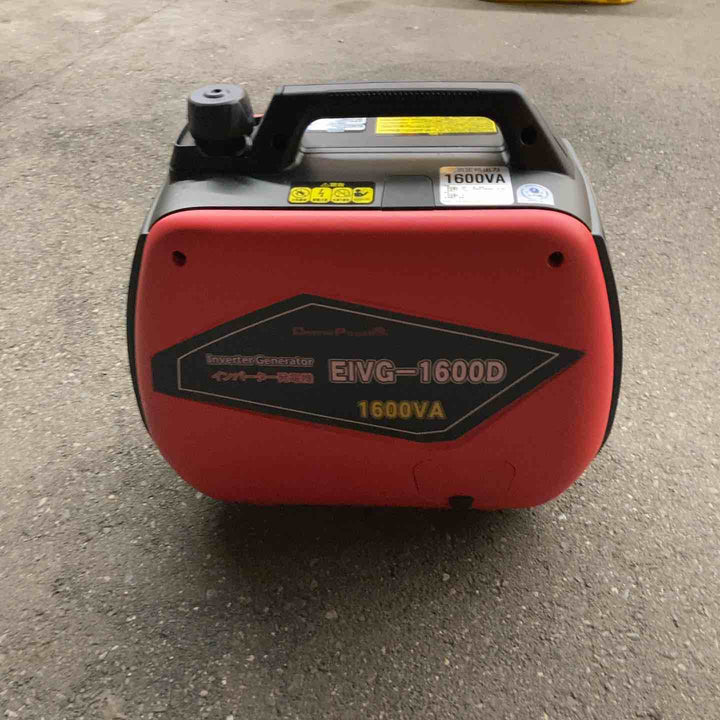 ナカトミ(DREAM POWER) インバーター発電機 EIVG-1600D 1.6kVA【桶川店】