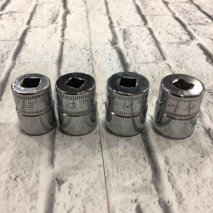 スナップオン(Snap-on) 1/4ショートソケット4点セット TMMDシリーズ 【川口店】