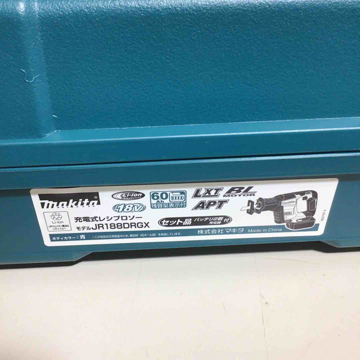 ★マキタ(makita) コードレスレシプロソー JR188DRGX【戸田店】