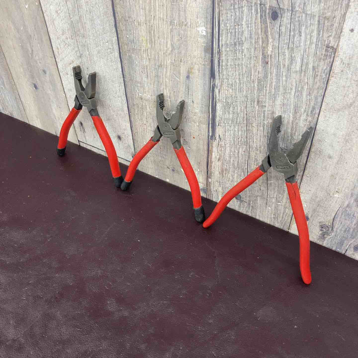 【中古品】 クニペックス (KNIPEX) 強力型ペンチ 0201-225 0201-200 計3本 【東大和店】