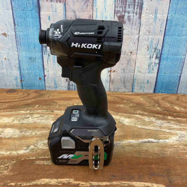 ★ハイコーキ(HIKOKI ※旧:日立工機) コードレスインパクトドライバー WH36DC(2XPSZ)(B)【柏店】