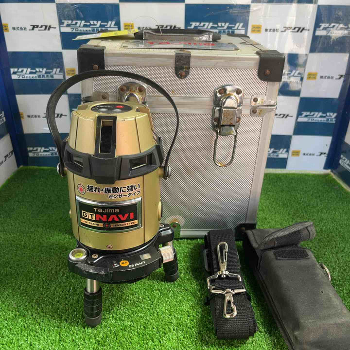 ◇タジマ(Tajima) NAVI(追尾) フルライン レーザー墨出し器  矩十字・横全周 GT8ZS-NI【草加店】