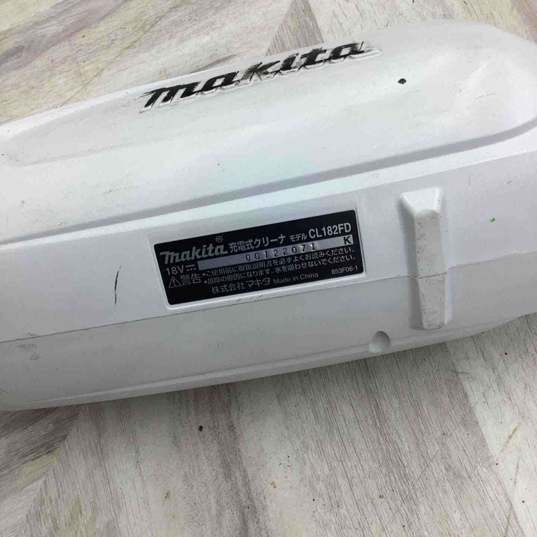 ☆マキタ(makita) コードレスクリーナ 18V CL182FDZW【越谷店】