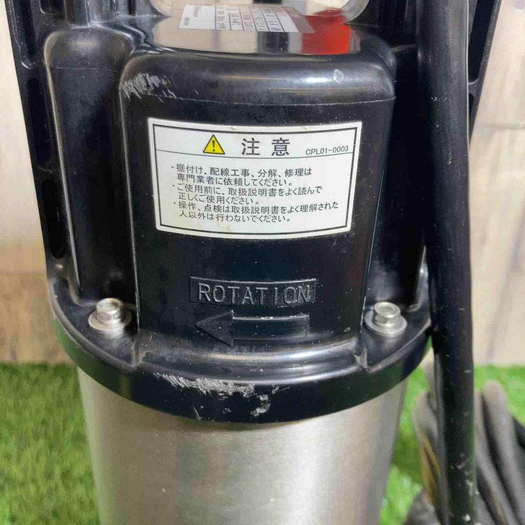 ◇エバラ 汚水用水中ポンプ50Hz DWVA1234 50DWVA 0.4T【戸田店】