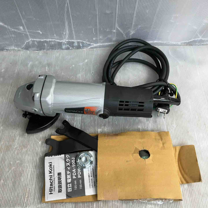 ◇ハイコーキ(HIKOKI ※旧:日立工機) 100mmディスクグラインダー  低速高トルク形 PDH-100J【草加店】