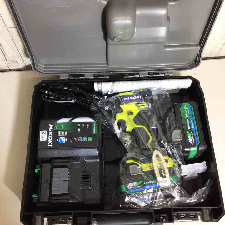 ★ハイコーキ(HIKOKI ※旧:日立工機) コードレスインパクトドライバ スパイダーイエロー WH36DD(2XHYSZ)【戸田店】