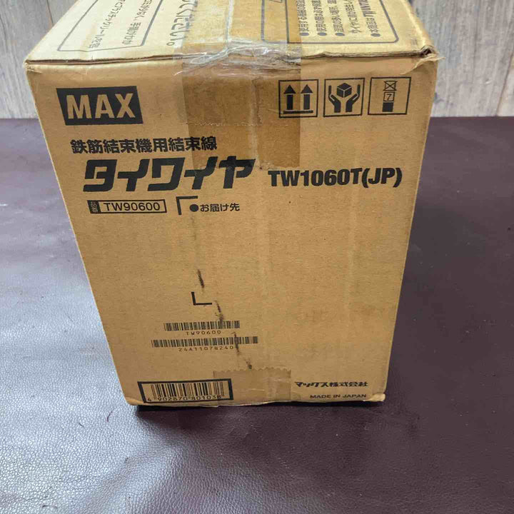 【未使用(店頭展示品)】 マックス(MAX) タイワイヤ 鉄筋結束機用結束線 TW1060T(JP) 30巻 ツインタイア 結束ワイヤ 【東大和店】