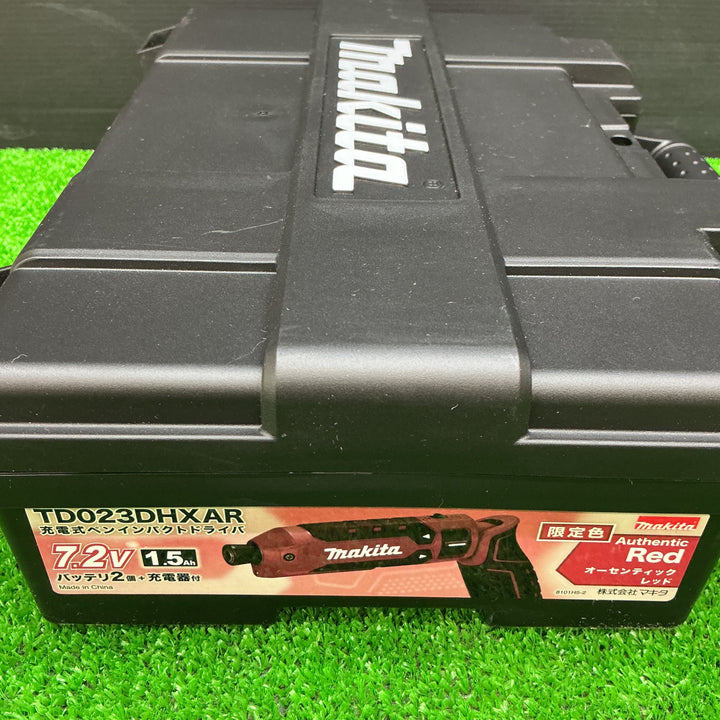 【未使用品】マキタ(makita) 7.2V コードレスペンインパクトドライバ TD023DHXAR【電材館越谷店】