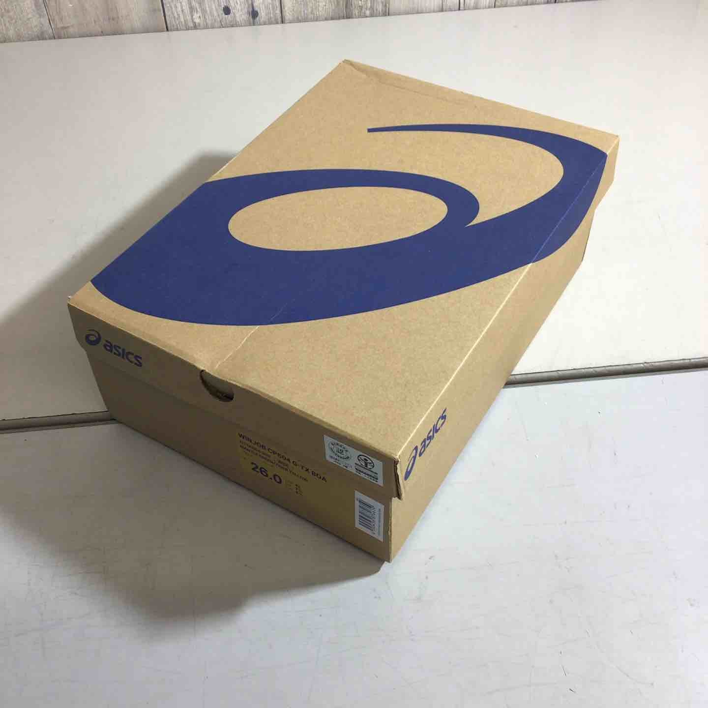 未使用品】アシックス 安全靴 作業靴 WINJOB CP604 G-TX 300：マントル