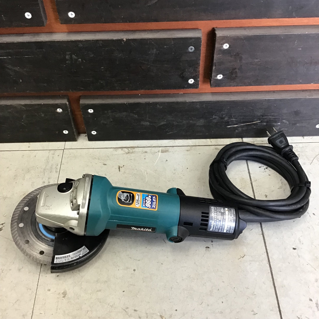 【中古品】 マキタ/makita 125mm ディスクグラインダ 9535B 【鴻巣店】