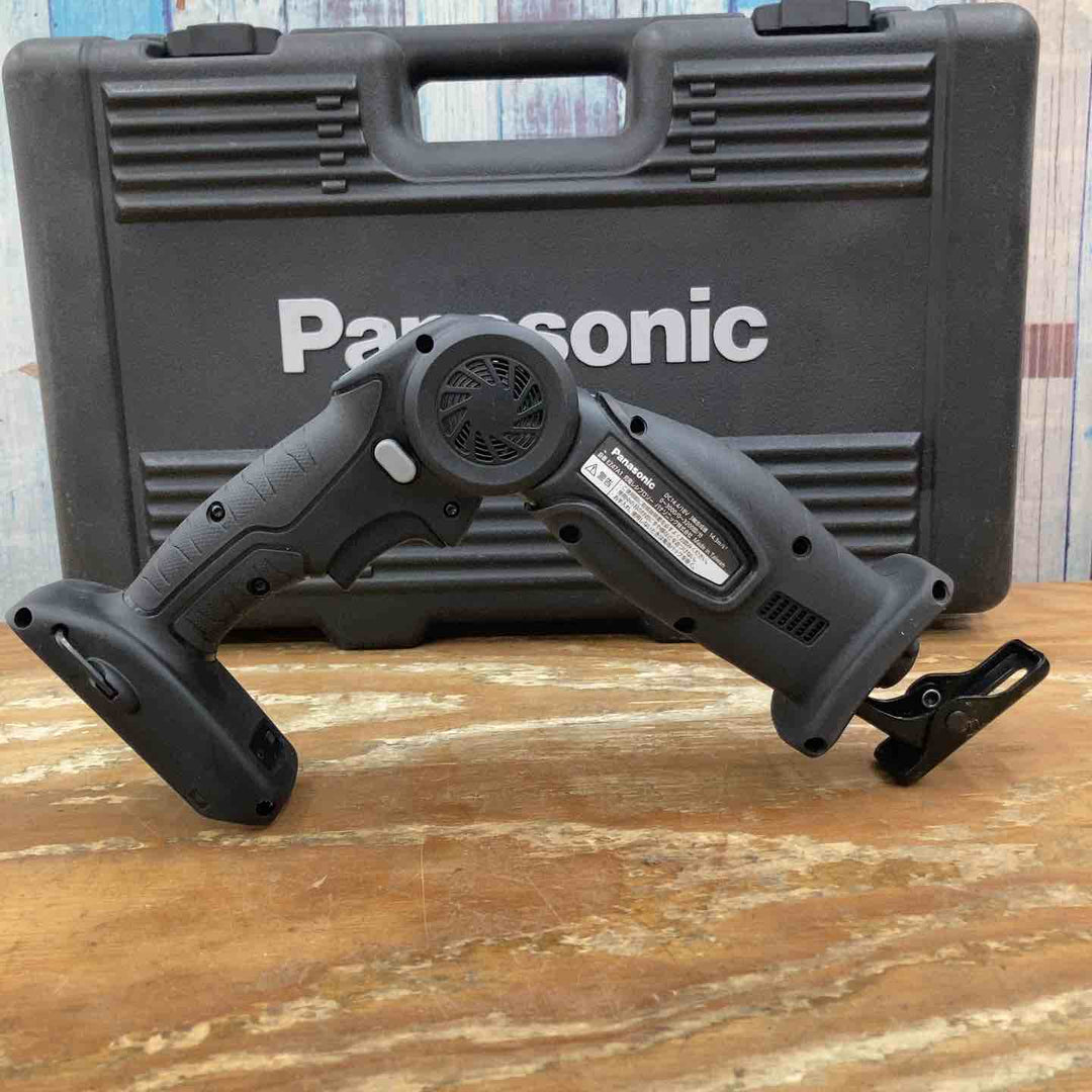 ▼パナソニック(Panasonic)　充電レシプロソーEZ47A1LJ2F　バッテリー14.4V3.3Ah×2、充電器、ケース【柏店】