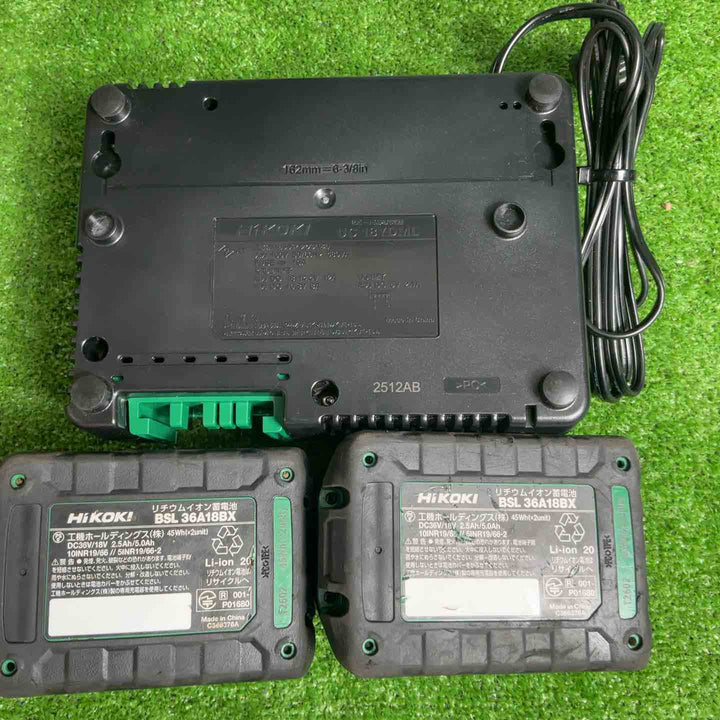 ★ハイコーキ(HIKOKI ※旧:日立工機) コードレスインパクトドライバ ストロングブラック WH36DD(2XHBSZ)【草加店】