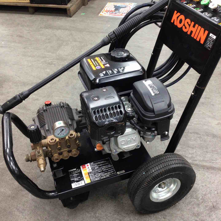 工進 エンジン式高圧洗浄機 15mpa 車輪付タイプ JCE-1510UK【川崎店】