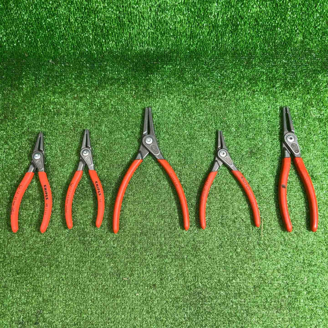 【中古品】 KNIPEX スナップリングプライヤー 4811J1 2本 4911A1 1本 4911A2 1本 型番不明１本 計5本まとめて 【藤沢店】