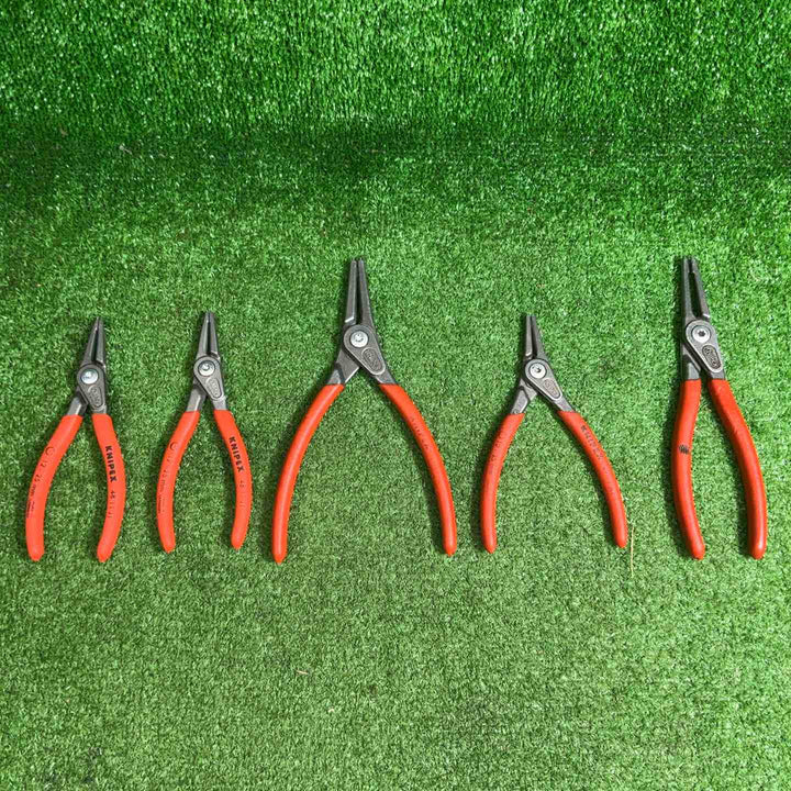 【中古品】 KNIPEX スナップリングプライヤー 4811J1 2本 4911A1 1本 4911A2 1本 型番不明１本 計5本まとめて 【藤沢店】