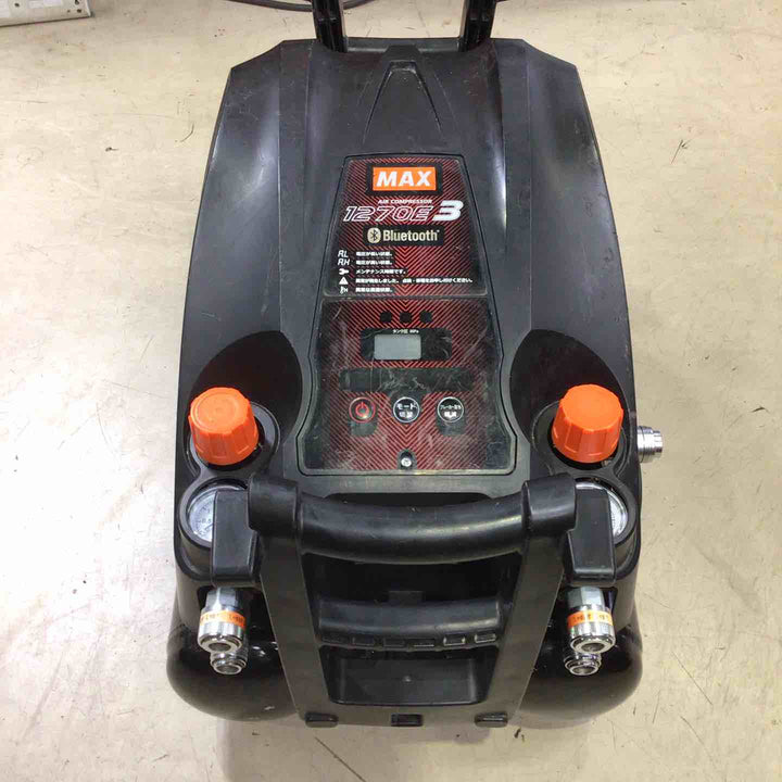 ★マックス(MAX) エアコンプレッサー AK-HH1270E3_ブラック【町田店】