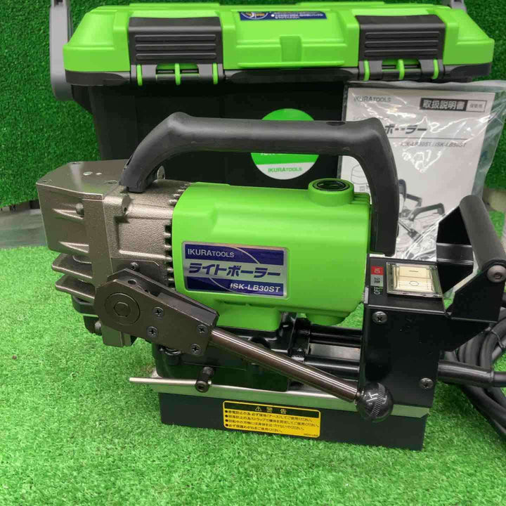 【未使用】 育良精機 イクラ IKURA ライトボーラー 磁気ボール盤 ISK-LB30ST  【桶川店】