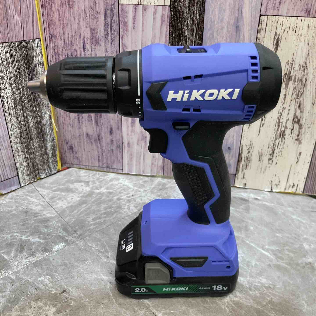 ◇HiKOKI(ハイコーキ) 18V コードレス ドライバドリル チャック  充電器 FDS18DA【八潮店】