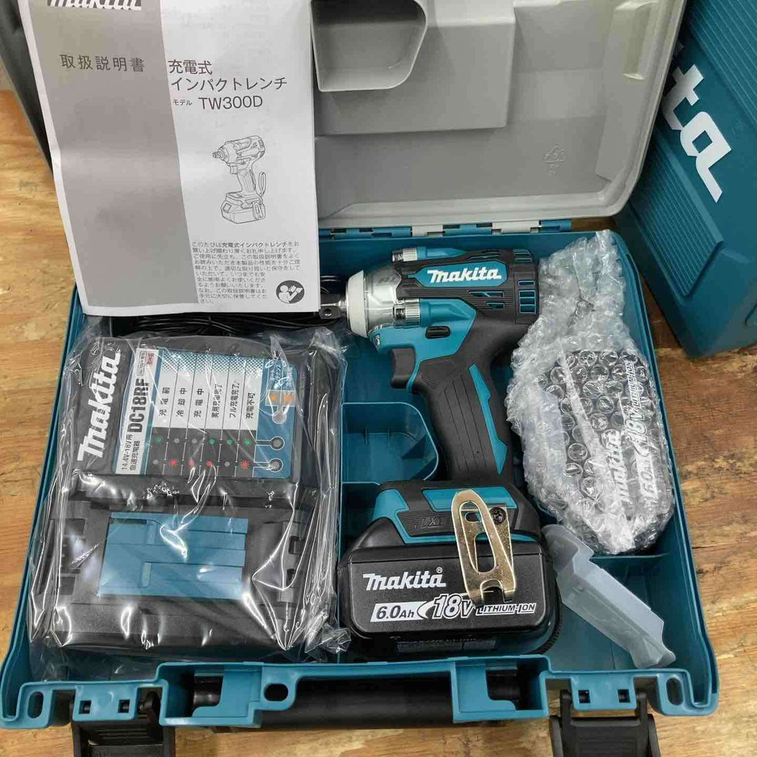 【未使用品】★マキタ(makita) コードレスインパクトレンチ TW300DRGX 4台セット まとめ売り 純正 フルセット【柏店】