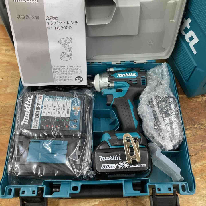 【未使用品】★マキタ(makita) コードレスインパクトレンチ TW300DRGX 4台セット まとめ売り 純正 フルセット【柏店】